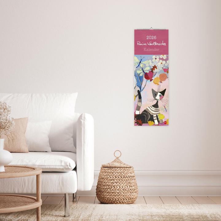 Produktbild Rosina Wachtmeister Vertical Kalender 2026 (24,5 x 69 cm, Deutsch)