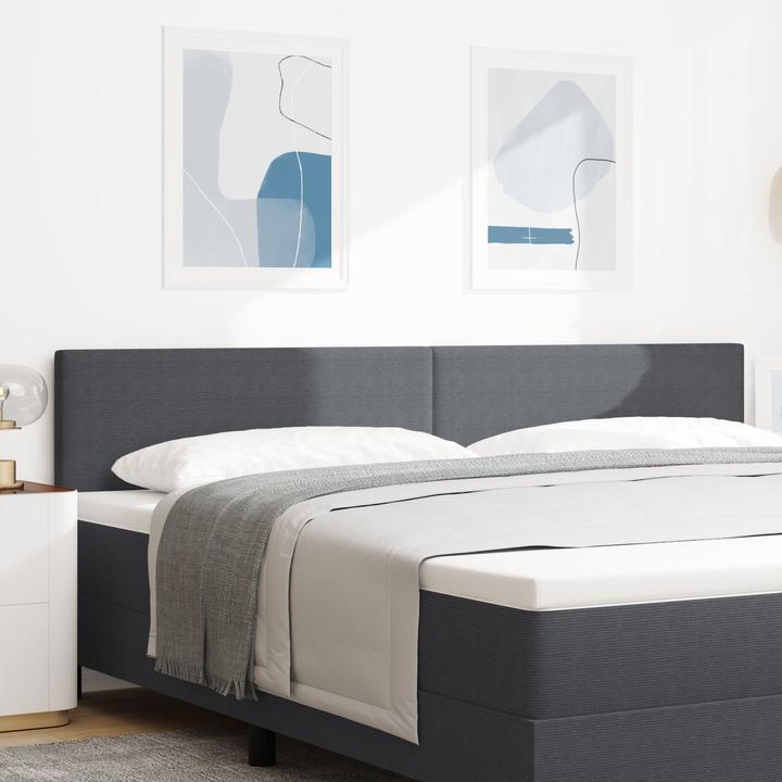 Immagine prodotto VidaXL Testiera Design semplice Grigio scuro 200 cm Tessuto in corda