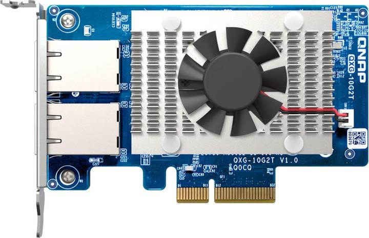 Immagine prodotto QNAP Scheda di rete QXG-10G2T PCIe 10 GBE RJ45 x2