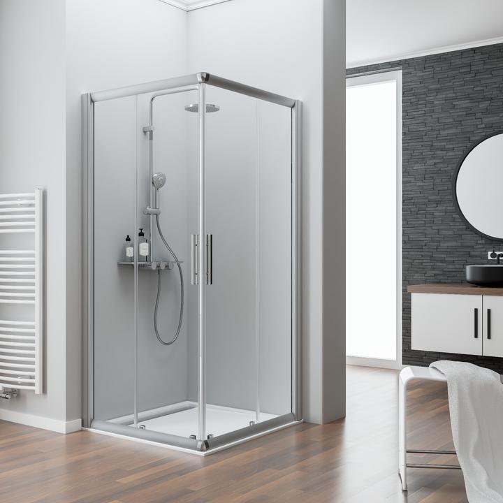 Produktbild Schulte Kristall Trend (90 cm, 90 cm, 185 cm)