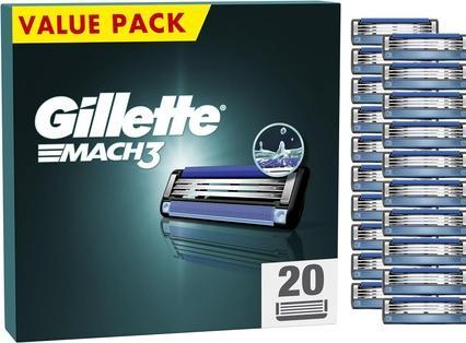 Gillette Venus Gillette - Testine di ricambio Gillette Mach3 - Variante: 20 pezzi (20 x)