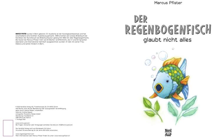 Immagine prodotto Der Regenbogenfisch glaubt nicht alles (Tedesco, Marcus Pfister, 2022)