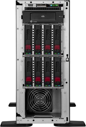 Produktbild HPE ProLiant ML110 Gen11 Tower Xeon-B 3508U 8-Core 2.1GHz 1x32GB-R 4xLFF Hot Plug 2x2TB HDD VROC 2x1 (32 GB, Tower Server)