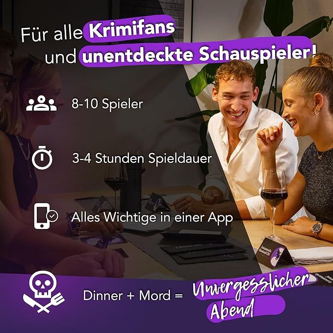Actual product image Crime Cases The last meeting - murder mystery dinner (German)