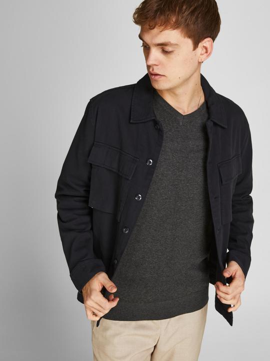 Produktbild Jack & Jones Pullover Strickpullover mit V-Ausschnitt JJEEMIL KNIT V-NECK - 5060 (XL)