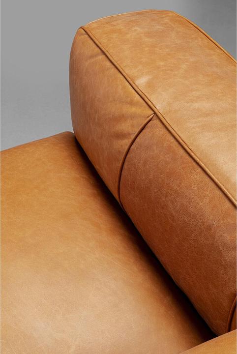 Image du produit Kare Design Canapé Cubetto Smart cuir marron clair 220cm (3 places)
