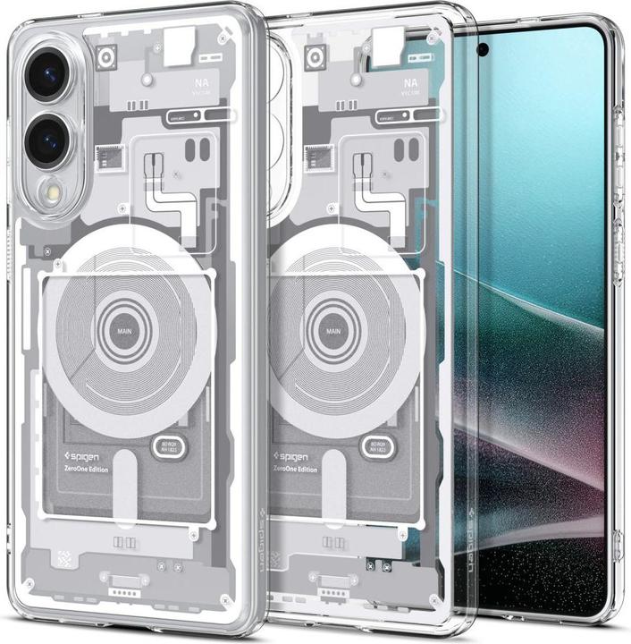Image du produit Spigen - Ultra Hybrid Zero One MagSafe - Samsung Galaxy S25 Edge - White (Samsung Galaxy S25 Edge)