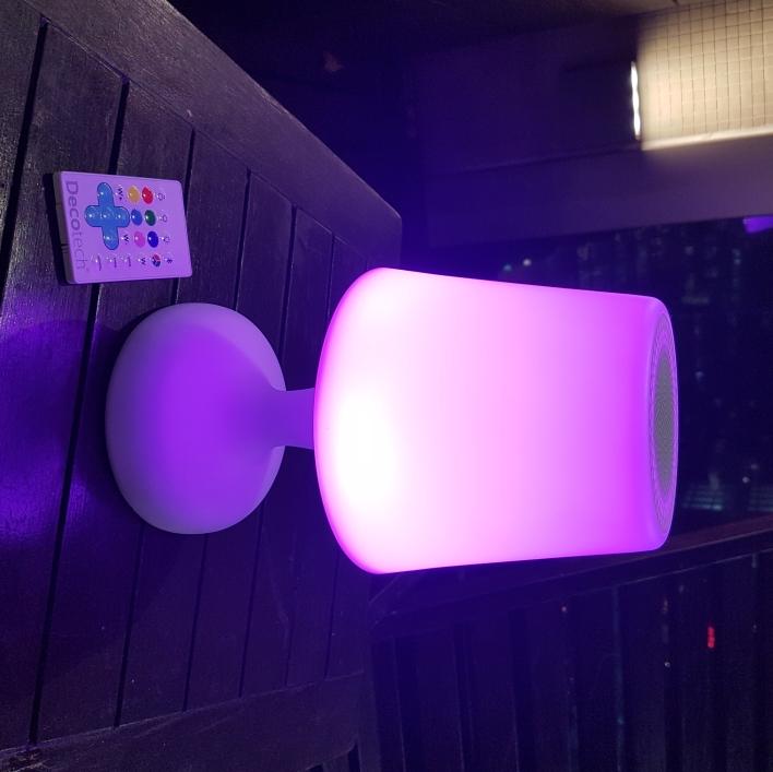 Immagine prodotto Lexibook Altoparlante Bluetooth impermeabile a forma di lampada da tavolo con tecnologia LED, incluso