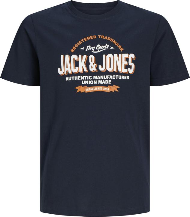 Jack & Jones JJELOGO TEE SS ONECK 2COL 24/25 NOOS MNI