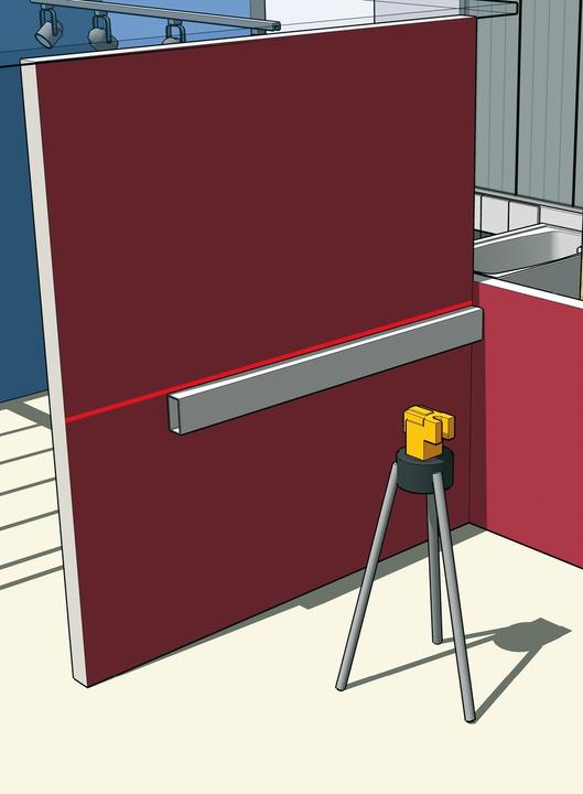 Actual product image Stabila Cross line laser incl. tripod