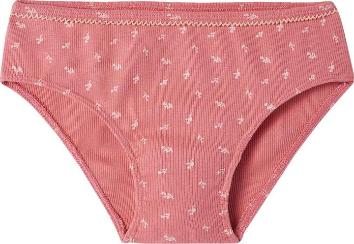Image du produit Vertbaudet Lot de 5 slips fille côtelés (110, Pack de 5)