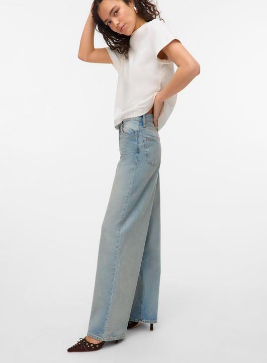 Produktbild Vero Moda VMELINA Super High Rise Weiter Beinschnitt Jeans Weit geschnitten (W30/L32)
