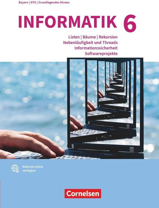 Produktbild Informatik (Oldenbourg), Gymnasium Bayern - Ausgabe 2017, Band 6: Grundkurs, Listen, Bäume (Deutsch, Peter Brichzin, Klaus Reinold, Ulrich Freiberger, Albert Wiedemann, 2024)