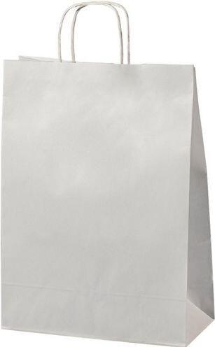 Image du produit Markenlos Sac de transport Sac en papier blanc 24 x 11 x 33 cm (250 pièce(s))