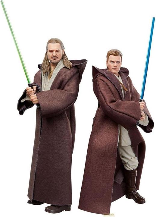 Actual product image Hasbro Star Wars Episode I Black Series Action Figures 3-Pack Qui-Gon Jinn, Darth Maul, Obi-Wan Kenobi 15