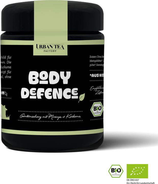 Image du produit Urban Tea Factory Body Defence - Mélange de thé vert avec moringa & curcuma - Verre bio