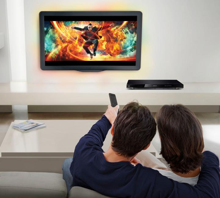 Image du produit Philips BDP5200/12, Lecteur Blu-ray / DVD 3D, Net TV, USB 2.0 (Lecteur Blu-ray)