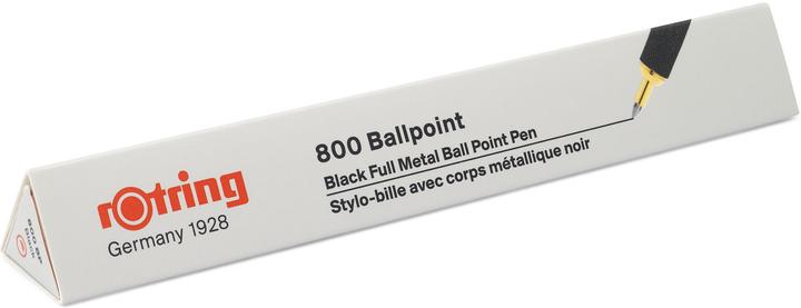 Actual product image Rotring Ballpoint pen 800 M (Black, Red, 1 x)