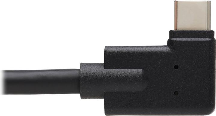 Produktbild Eaton TRIPPLITE USB-C Extension Cable M/F - USB 3.2 Gen 2 10Gbps Thunderbolt 3 Compatible Right-Angl (0.50 m, USB 3.2 Gen 2)