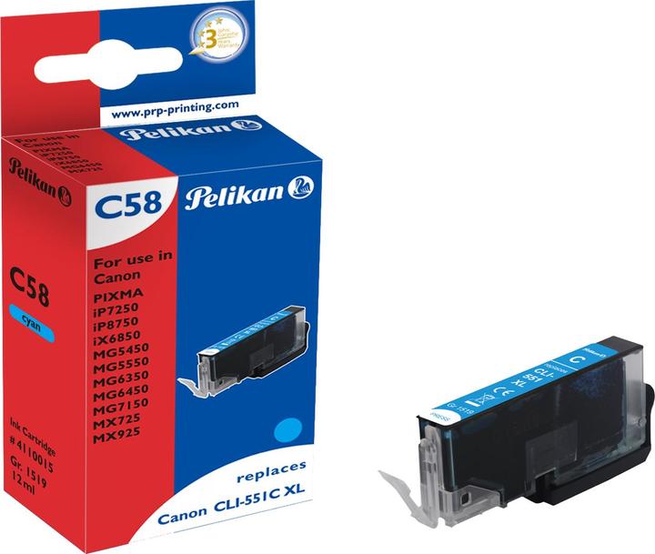 Image du produit Pelikan Cli-551xl (C)