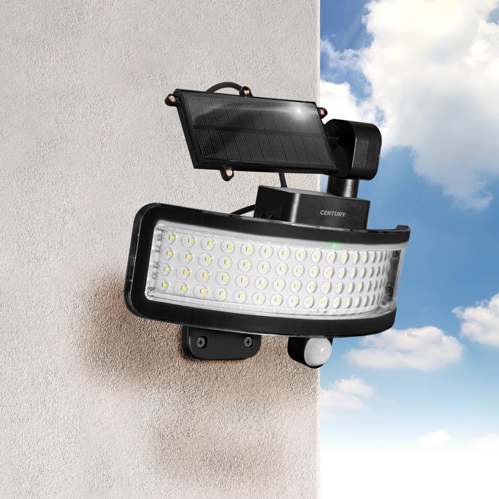 Actual product image Century Girasole floodlight rotatable solar panel 800lm 7W (800 lm, IP65)