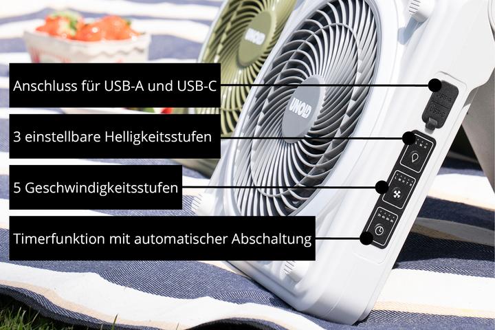 Produktbild Unold Solarventilator Camping 86516