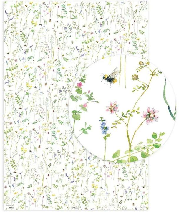 Actual product image Grätz Wrapping paper bees 68 x 98 cm, material: paper (Wrapping paper, 1 x)