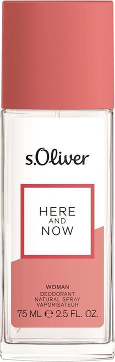 S.Oliver Here & Now Women Deo Natural Spray 75 ml (Spray, 75 ml)
