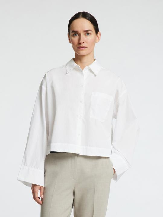 Produktbild Selected Femme Slfastha Ls Cropped Boxy Shirt Noos (40)