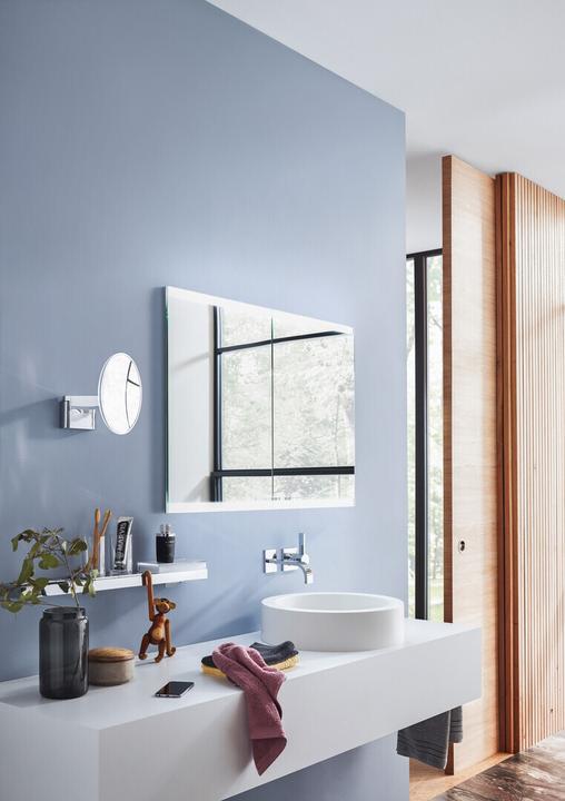 Actual product image Emco asis evo Illuminated mirror cabinet, surface-mounted model, 2 doors, 800 mm