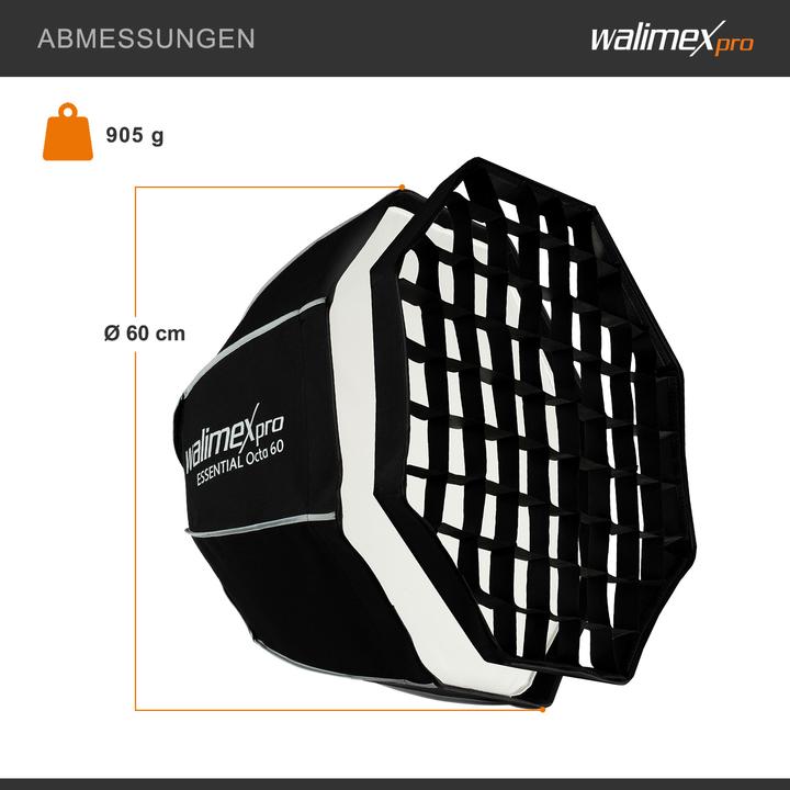 Actual product image Walimex pro Essential Octa 60 Profoto (Soft boxes, 60 cm)
