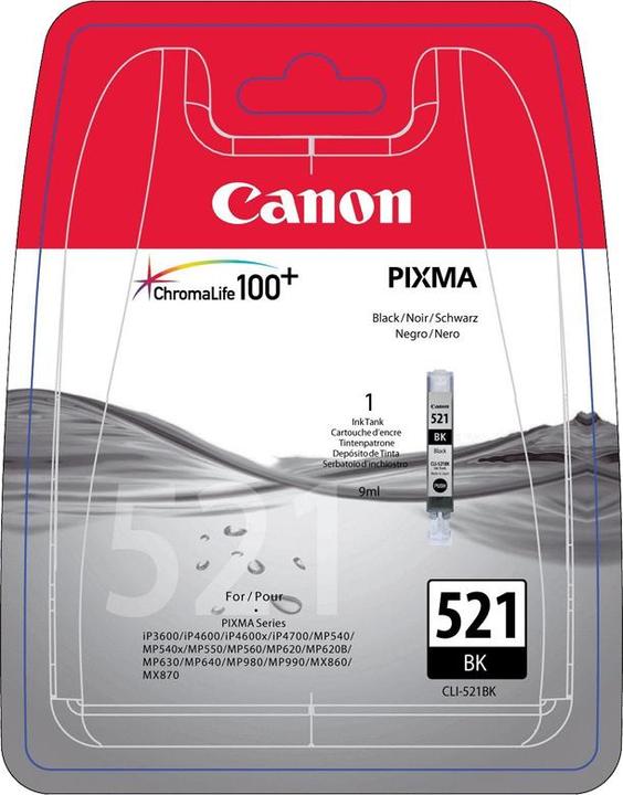 Produktbild Canon Cli-521bk (BK)