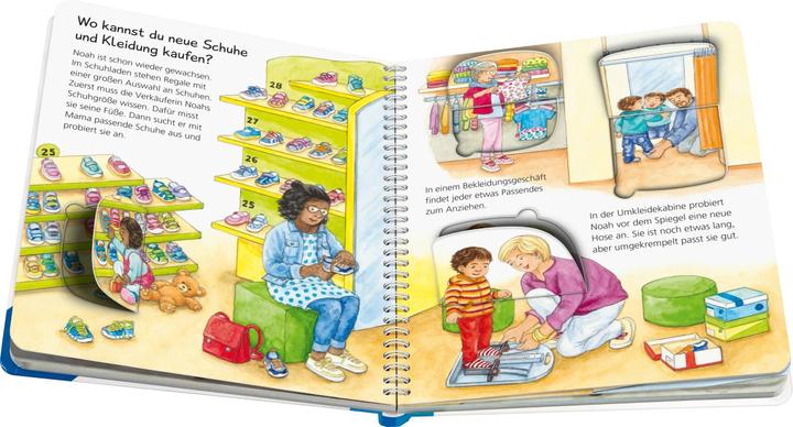 Actual product image Ravensburger Wieso? Weshalb? Warum? junior, Band 50: Wir gehen einkaufen (German, Patricia Mennen, Ursula Weller, 2024)