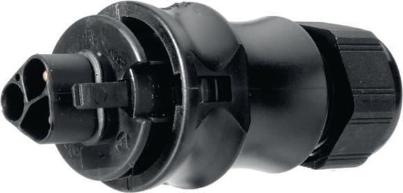 Produktbild 96.032.4153.1 Gesis IP68, 3 polig Stecker M Luft Schraube Presse 10 - 14 mm, schwarz
