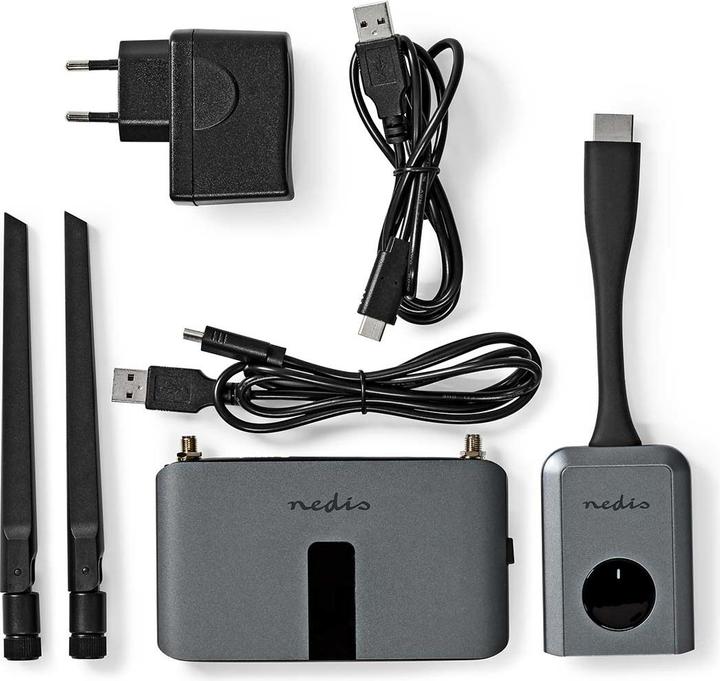 Immagine prodotto Nedis Wireless HDMI ™ Trasmettitore | WLAN | 2400-5000 MHz | 30,0 m (linea di vista) | Risoluzione (30 m, HDCP)