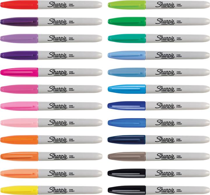 Immagine prodotto Sharpie Set di pennarelli "Eye" (Multicolore, 1 mm, 30 x)