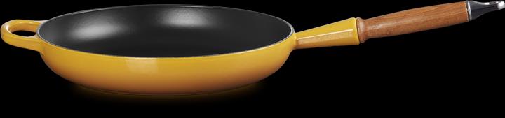 Le Creuset Bratpfanne Signature dunkelgelb (28 cm, Bratpfanne, Gusseisen, Emaille)