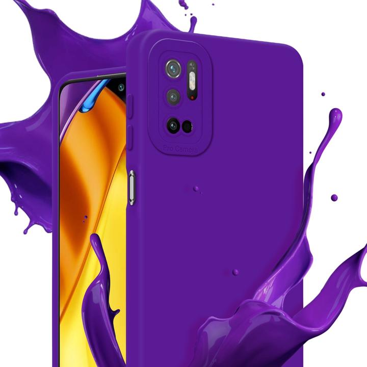 Actual product image Cadorabo Cover for Xiaomi RedMi NOTE 10 5G / POCO M3 PRO 5G in TPU Fluid LM162 Style (Xiaomi Redmi Note 10 5G, Xiaomi Poco M3 Pro 5G)