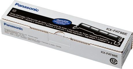 Actual product image Panasonic KX-FAT88E, toner per KX-FL403, 2,000 stran (FC)