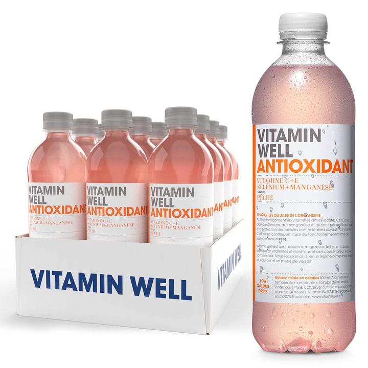 Produktbild Vitamin Well Antioxidant (Pfirsich, 12 x)