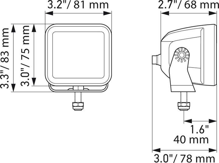 Produktbild Hella Fernscheinwerfer LED 1FA 358 176-821