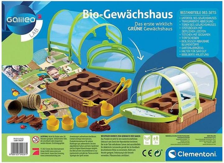Produktbild Clementoni Bio Gewächshaus