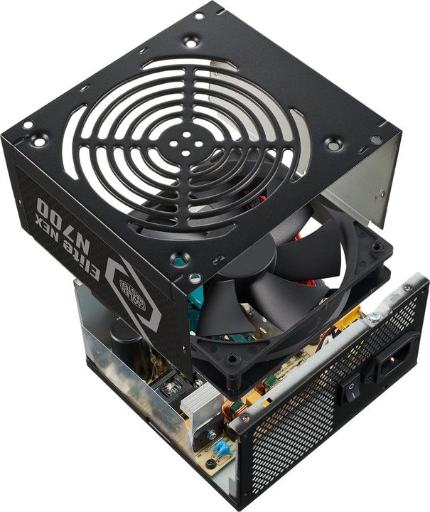 Immagine prodotto Cooler Master ALIMENTATORE 700W ELITE NEX N700 240V PFC ATTIVO 1-FAN 120MM (700 W)