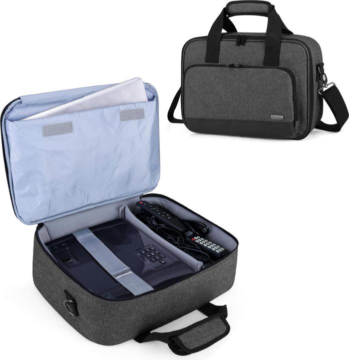 Produktbild Luxja Beamer Tasche, Schwarz (Beamer Tragtasche)