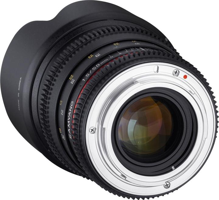 Actual product image Samyang 50mm T1.5 VDSLR Canon (Canon EF, full size)