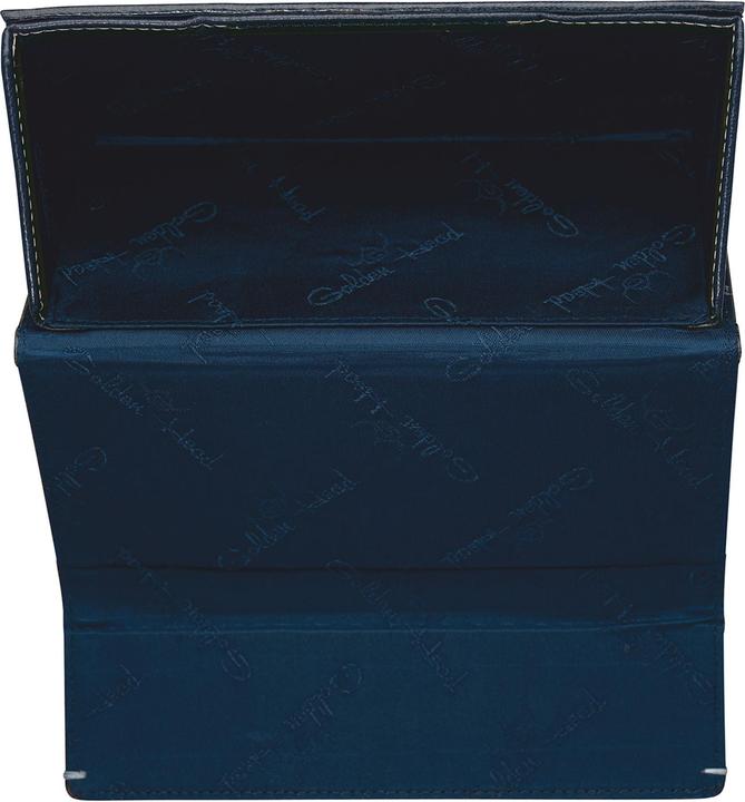 Actual product image Golden Head Bari glasses case leather 7 cm