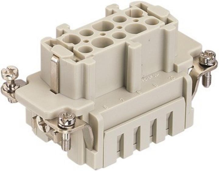 Produktbild Harting 09 33 010 2716 Verbindungseinsatz Han® E 10 + PE Clip Zugfeder 10 Stück