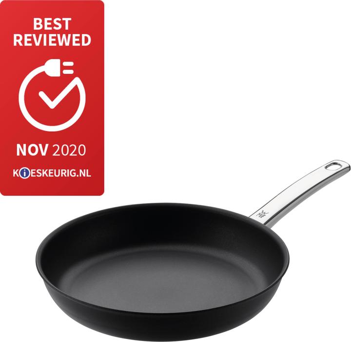 Produktbild WMF Pfanne Bratpfanne 28cm Steak Profi Mehrschichtmaterial beschichtet Induktion (28 cm, Bratpfanne, Edelstahl)