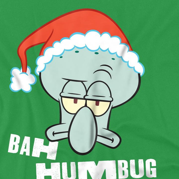 Produktbild Spongebob Squarepants Bah Humbug TShirt weihnachtliches Design (4XL)