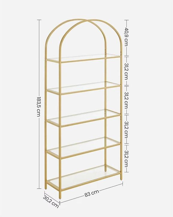 Actual product image Vasagle Luis X (83 x 30.2 x 183.5 cm)